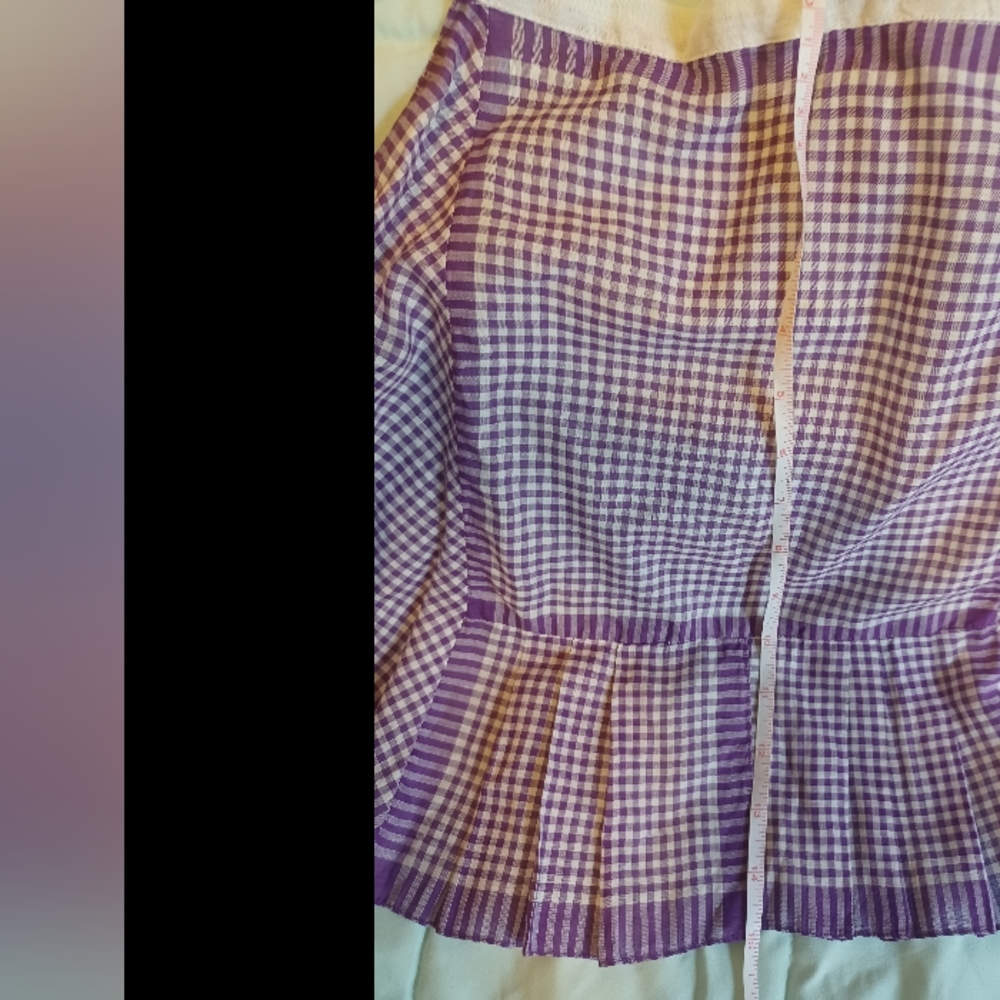 Handmade vintage apron - Picture 3 of 4